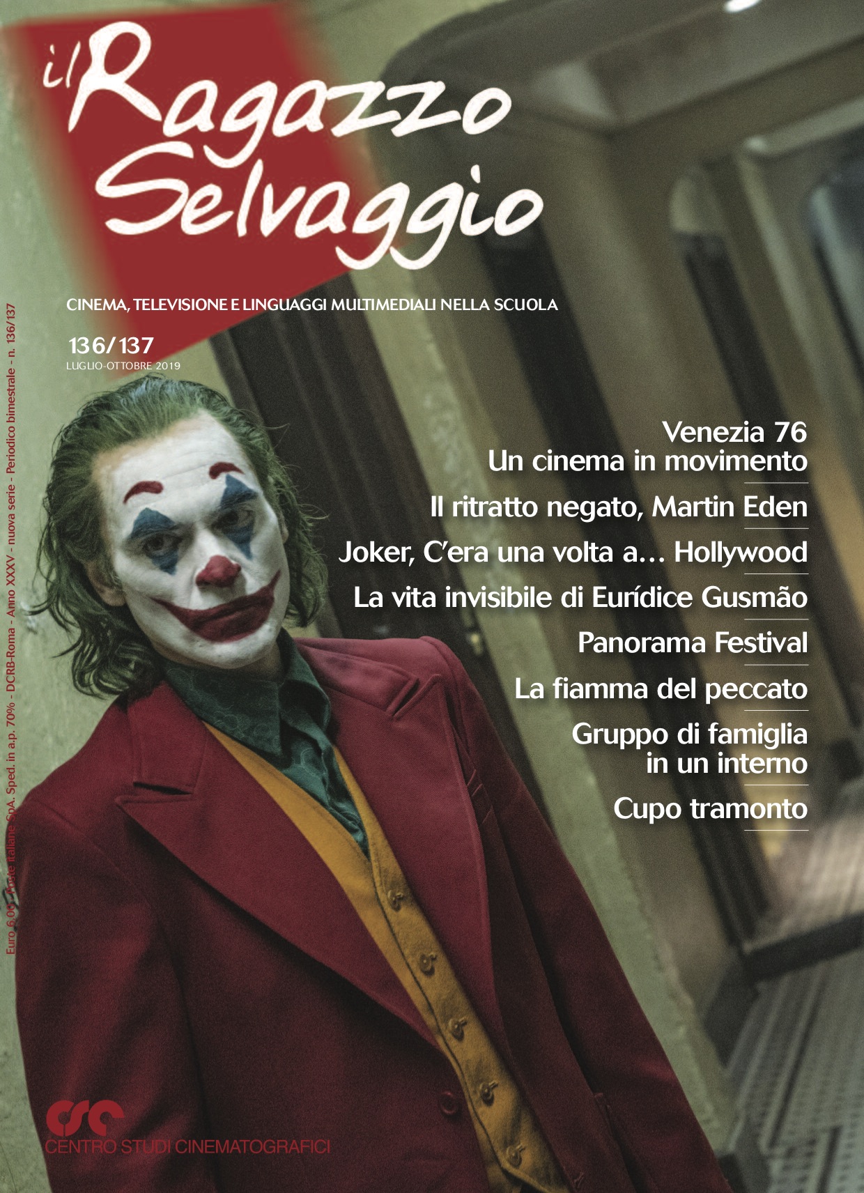 n. 136-137 / luglio-ottobre 2019