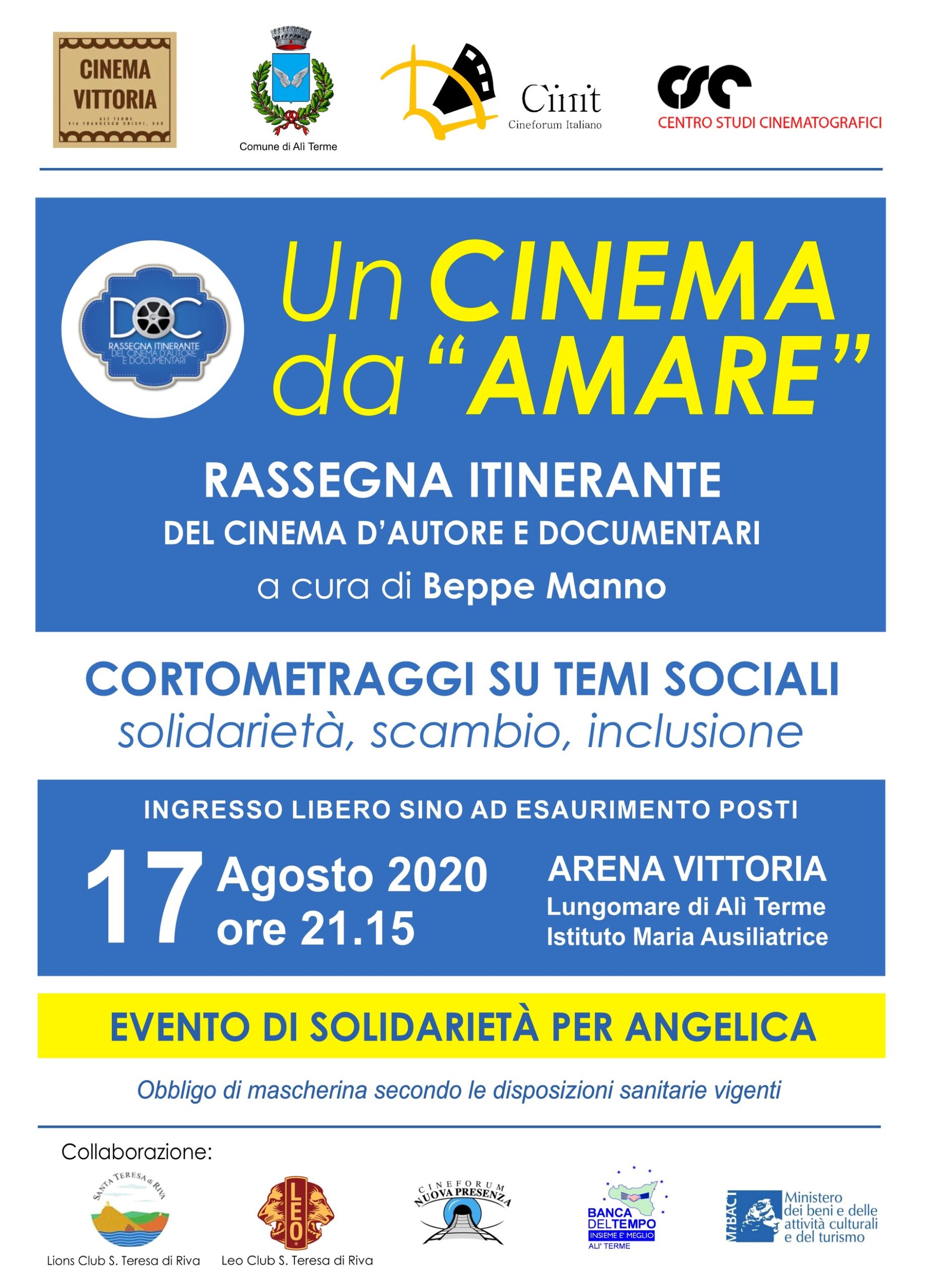 Un cinema da “amare” – rassegna itinerante