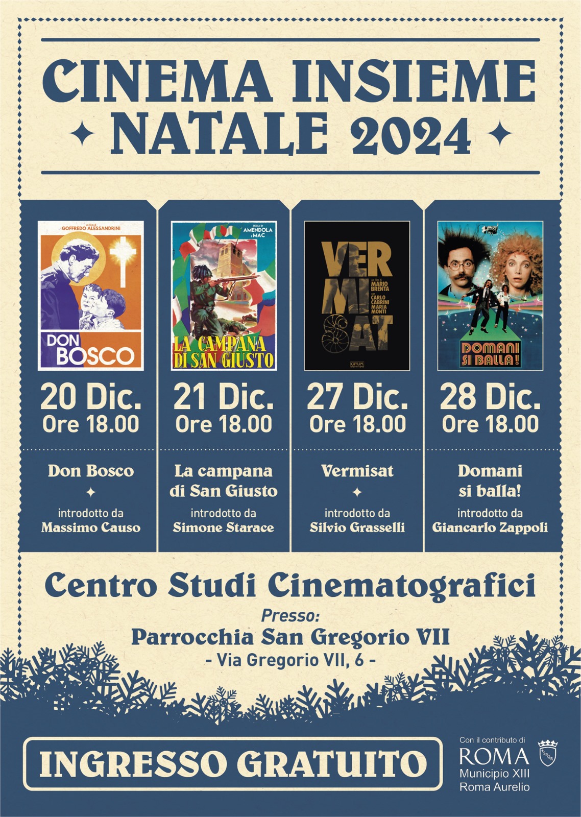 Cinema insieme – Natale 2024